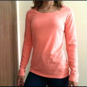 Coral Long Sleeve Tee